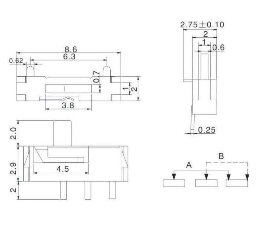 三腳貼片撥動開關(guān)圖紙.jpg 三腳貼片撥動開關(guān)圖紙.jpg