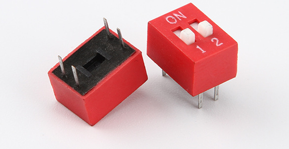 2位撥碼開關實圖 2位撥碼開關實圖