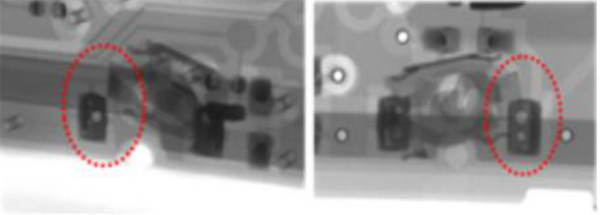 輕觸開關2D X-光檢查 輕觸開關2D X-光檢查