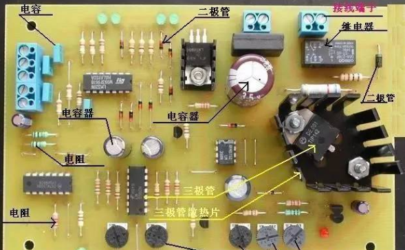電路板上電子元器件認識與維修