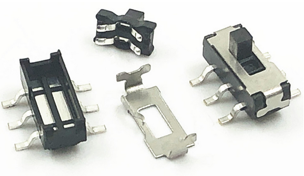 六腳撥動開關(guān)拆解