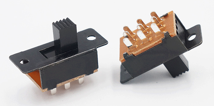 SS-32H01/03三極雙位撥動開關