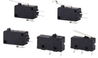 微動開關的內部結構圖和原理