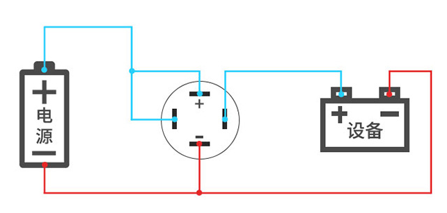金屬按鈕開關LED燈常亮接線圖 金屬按鈕開關LED燈常亮接線圖
