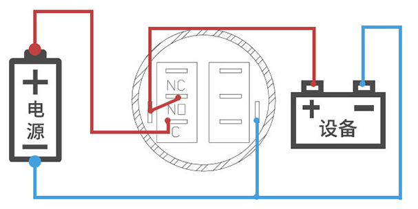 22mm金屬那妞開關接線圖 22mm金屬那妞開關接線圖