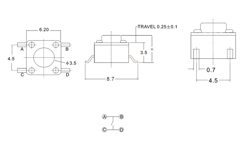 輕觸開關的主要作用